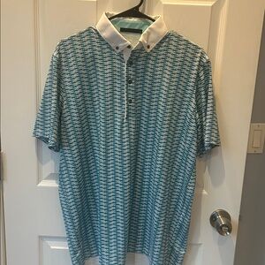 Mens Greyson Golf polo. Size Medium.